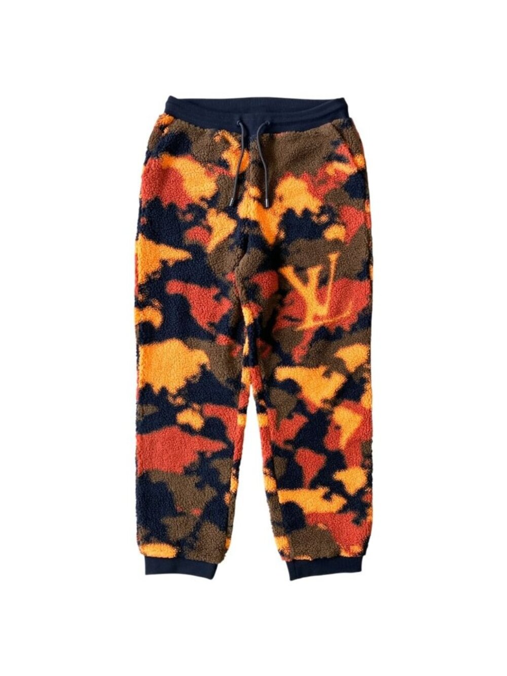 Louis Vuitton Jacquard Camouflage Fleece Pants Multi